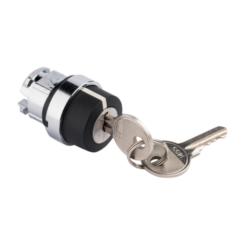 Исполнительный механизм переключателя ХB4 на 2 положения с замком, с фиксацией PROxima | код XB4BG2F | EKF Исполнительный механизм переключателя ХB4 на 2 положения с замком, с фиксацией PROxima | код XB4BG2F | EKF