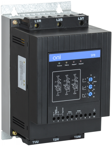 Устройство плавного пуска SFB 3Ф 380В 22кВт 45A Uупр 24В Modbus с выкл. ONI | код SFB-33-22-E-11 | ONI