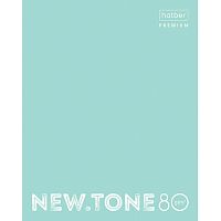Тетрадь А5 80 л. HATBER Premium скоба, клетка, глянцевая ламинация, NEWtone PASTEL Мята , 80Т5лA1_05039 | код 113153 | HATBER