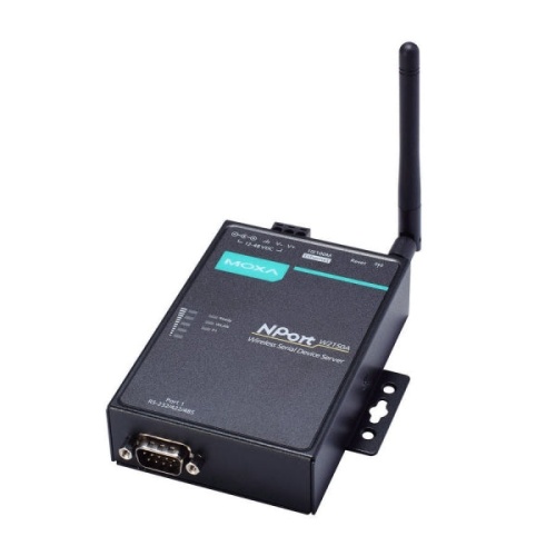 Сервер NPort W2150A-T-EU 1 Port Wireless Device Server, 3-in-1, 802.11a/b/g/n WLAN, 12-48 VDC, t:-40/+75, без адаптера питания | код 00-06078148 | MOXA