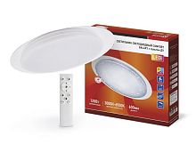 Светильник светодиодный COMFORT GALAXY 120Вт 230В 3000-6500К 9600лм 600х85 мм с пультом ДУ | код 4690612035079 | IN HOME