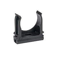 Крепеж-клипса d32 мм (50 шт) черная-Plast | код derj-z-32-black | EKF