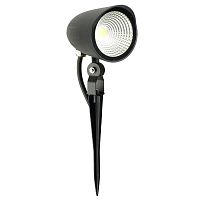 Светильник светодиодный тротуарный на колышке 85-265В 12Вт зел. IP65 SP2714 FERON 51767