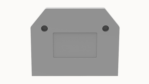 D-WS4-SD-01P-11-00Z(H), Концевая крышка, для WS4-SD, серый, шт | код 11060000118 | DEGSON