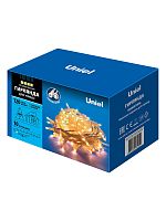 Гирлянда LED со статическим свечением ULD-S1000-120/SWK WARM WHITE IP67 10м соедин. 120 диодов тепл. бел. свет провод бел. Uniel UL-00007203
