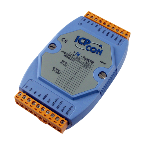 I-7063B CR 3-channel Solid-State Relay Output Module & DC-SSR | код 00-01094333 | ICP DAS