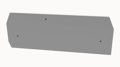 D-WS10-TW-01P-11-00Z(H), Концевая крышка, для WS10-TW, серый, шт | код 11060000086 | DEGSON