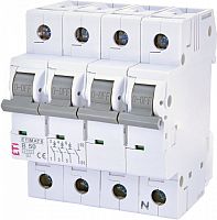 Авт. выключатель ETIMAT 6 3p+N B 50А (6 kA) | код 002116521 | ETI