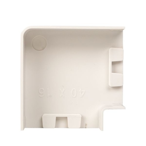 Поворот 90 гр, (40х16) (4 шт) белый-Plast | код abw-40-16x4 | EKF фото 5