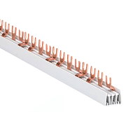 Шина соединительная 1П 63A FORK (вилка) 1м. (ANDELI) | код ADL16-250 | ANDELI