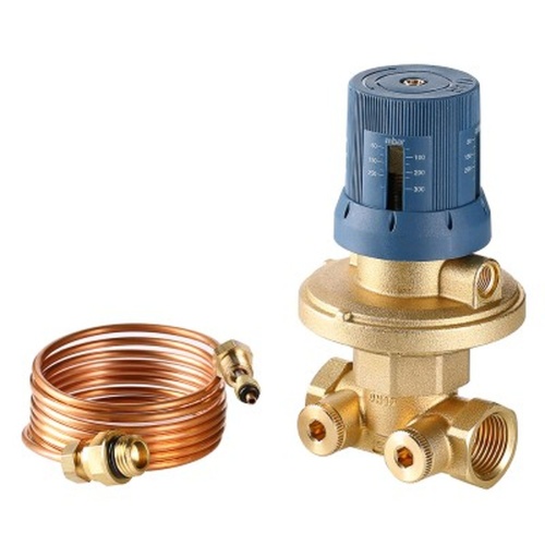 Автоматический регулятор перепада давления 1/2" 50-300 mBar | код. VT.041.G.30004 | VALTEC