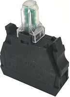 ZBV-M1-220V AC/DC белый Ламповый блок с вынесеным светодиодом | код ZBV-M1.BR| Briswik