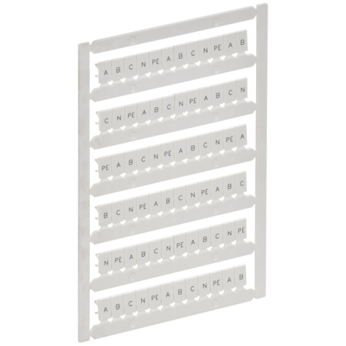 ARMAFIX Маркер для CTS/CP 4мм2 A, B, C, N, PE IEK | код AF-CT10D-M-004-21 | IEK