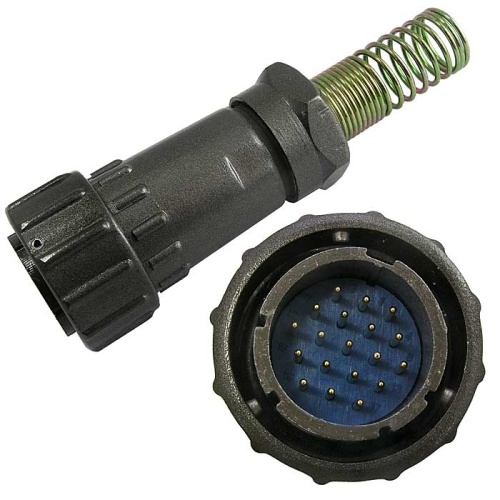 Разъём быстроразъёмный SZC FQ24-19pin TJ-12, 19-ти контакнтый | код 107000 | SZC