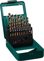 Набор сверл по металлу COBALT 19шт(1-10мм), HSS-Co(8%), сталь М42(S2-10-1-8) | код 29656-H19 | KRAFTOOL