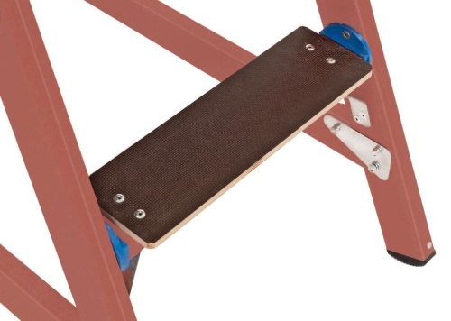 Стремянка диэлектрическая ССД-1.5 Евро Телеком с симметричной опорой стеклопластик. Антиток Д225657 фото 4