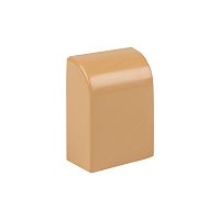 Заглушка (16х16) (4 шт) светлое дерево-Plast | код ecl-16-16x4 | EKF