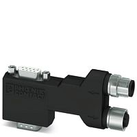 Шинный штекер D-SUB SUBCON-PLUS-PROFIB/90X/PG/M12 | код 2902728 | PHOENIX CONTACT