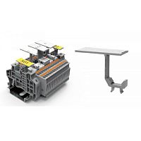 DTH5-25x12-11-00Z(H), Маркировка для клемм 25х12, цвет серый, (-2000), упак | код 11060000568 | DEGSON