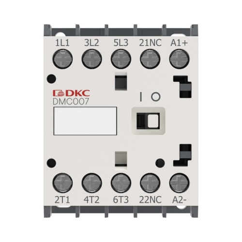Миниконтактор YON DMC007 7A 3кВт AC3 3P кат. 48В AC 1НО | код DMC007-3C10A048 | DKC