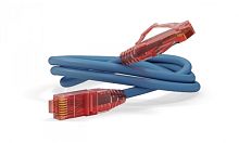 Патч-корд U/UTP Cat.5е LSZH 5 м синий, Hyperline PC-LPM-UTP-RJ45-RJ45-C5e-5M-LSZH-BL | код 30957 | Hyperline