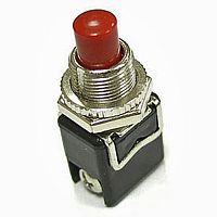 Кнопочный переключатель RUICHI PBS-13C, ON-OFF, красный | код 56993 | Ruichi