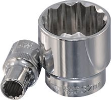112322 Головка торцевая 12-гранная 1/2DR, 22 мм | код 112322 | Ombra