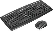 Клавиатура + мышь A4Tech 9200F клав:черный мышь:черный USB беспроводная Multimedia | код 631950 | A4TECH