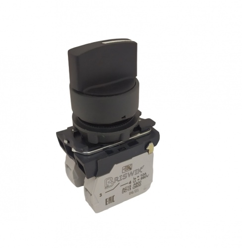 Переключатель Briswik КПЕ 1510 -Р черный IP54 УХЛ2 10А 1но+0нз | код aB-VB-4Ai-0111 | Briswik