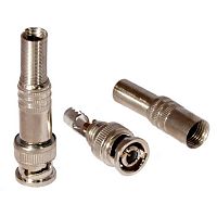 Разъём высокочастотный RUICHI BNC-PP screw, под винт | код 109927 | Ruichi