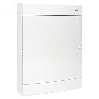 Щит слаботочный навесной 'Unix' белая дверь 3 габарит увеличенный IP40 PROxima | код ux-3m-nw-xl | EKF
