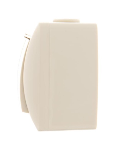 Переключатель проходной 2-кл. ОП Nata 10А крем. LEZARD 710-0300-106 фото 3