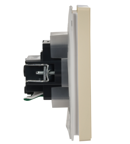 FORTE&PIANO Роз. с з/к/ш с кр. б/к 16А IP44 FP419 ван. IEK | код FP-R16-16-1-44-K10 | IEK фото 3