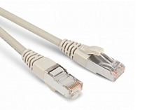 Патч-корд PC-LPM-STP-RJ45-RJ45-C5e-0.5M-LSZH-GY F/UTP экран. кат.5e LSZH 0.5м сер.
