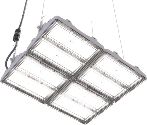 Светильник L-pixel 4/200/Г60/750/R5/01/MT-KM/I1-D4/220AC IP66 RAL7035 LEDEL | код PX200-31516-124-182 | IEK
