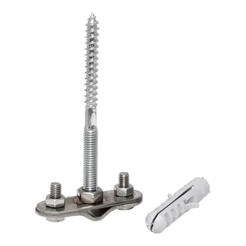 Держатель фасадный L=120мм Ni EKF PROxima | код lp-d2306-ni | EKF фото 3