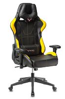 Кресло игровое Zombie VIKING 5 AERO черный/желтый эко.кожа с подголов. крестов. пластик | код 1359297 | ZOMBIE