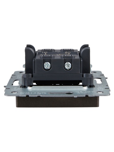 BRITE Выключ. 1-кл. перекр. 10А ВС10-1-3-БрТБ бр. IEK | код BR-V13-0-10-K45 | IEK фото 2