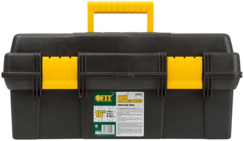 Ящик для инструмента пластик. 16дюйм ( 410х210х185мм ) FIT 65552 фото 3 Ящик для инструмента пластик. 16дюйм ( 410х210х185мм ) FIT 65552 фото 3