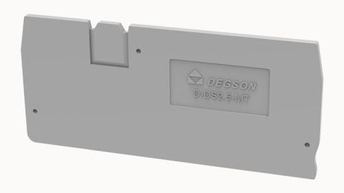 D-DS2.5-MT-01P-11-00Z(H) Концевая крышка, для DS2.5-MT, серый | код 11060000429| DEGSON