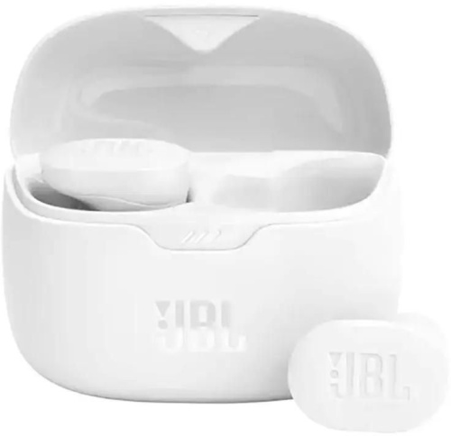 Гарнитура внутриканальные JBL Tune Buds белый беспроводные bluetooth в ушной раковине (JBLTBUDSWHT) | код 2021484 | JBL
