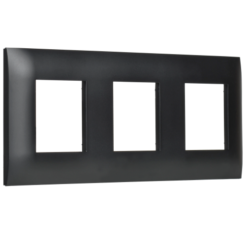 SKANDY Рамка 3-местная SK-F03Bl черный IEKновинка | код SK-M32-K02 | IEK фото 5