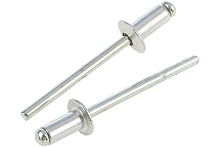 Заклепка вытяжная 4.8х14 алюминий/углеродистая сталь | код rivet-4.8х14 | Крепдил