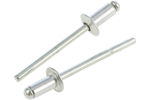 Заклепка вытяжная 4.8х14 алюминий/углеродистая сталь | код rivet-4.8х14 | Крепдил