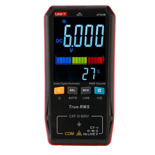 Мультиметр портативный СМАРТ UNI-T UT121B | код 13-0051 | UNIT