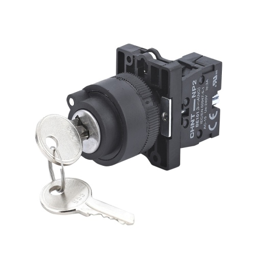 Переключатель NP2-EG31, 3 положения фиксацией, 1НО, IP40 (R) | код 575264 | CHINT