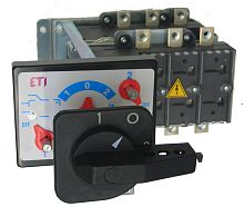 Переключатель нагрузки LA4/D 800A 3P CO 1-0-2 (с вын.рук.) | код 004667005 | ETI