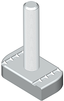 STRUT-болт 12х50 TDZ EKF | код stb12x50-TDZ | EKF