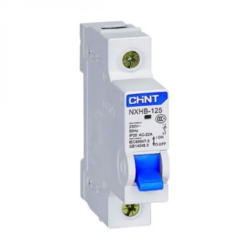 Выключатель нагрузки NXHB-125 1P 40A соответствует стандарту ROHS (CHINT) | код 193168 | CHINT