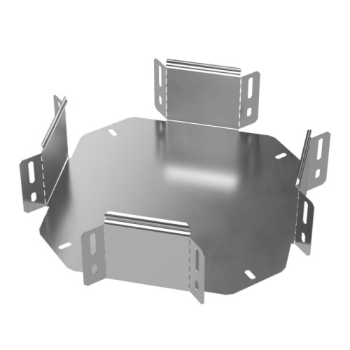 Ответвитель Х-образный Стандарт INOX (AISI 304) 150х100 Промрукав | код PR16.3177 | ПРОМРУКАВ